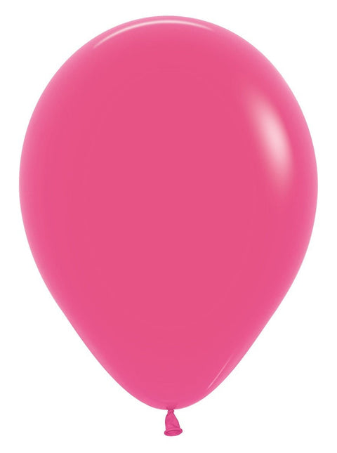 Ballonnen Fuchsia 30cm 50st van Sempertex koop je bij Partywinkel