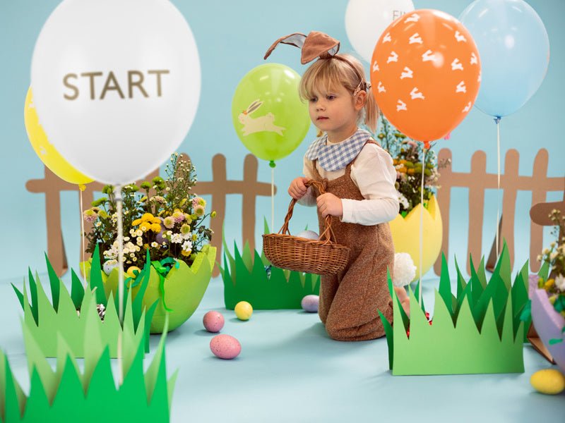 Ballonnen Paaseierentocht 30cm 7st van Partydeco koop je bij Partywinkel