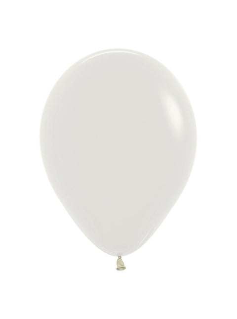 Ballonnen Pastel Dusk Cream 23cm 50st van Sempertex koop je bij Partywinkel