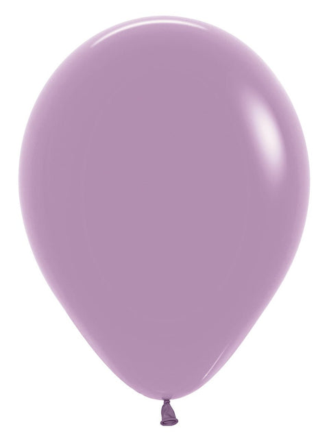 Ballonnen Pastel Dusk Lavender 30cm 12st van Sempertex koop je bij Partywinkel