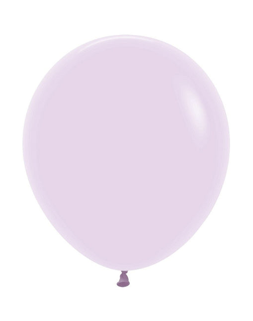 Ballonnen Pastel Matte Lilac 45cm 25st van Sempertex koop je bij Partywinkel