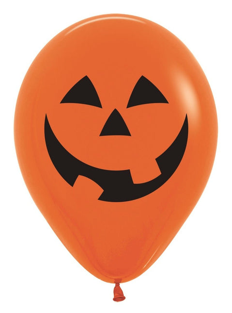Ballonnen Pumpkin Orange 30cm 25st van Sempertex koop je bij Partywinkel