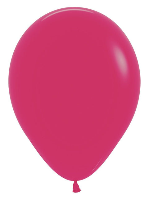 Ballonnen Raspberry 30cm 50st van Sempertex koop je bij Partywinkel