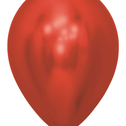 Ballonnen Reflex Red 30cm 50st van Sempertex koop je bij Partywinkel