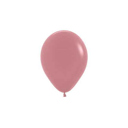Ballonnen Rosewood 12cm 50st van Sempertex koop je bij Partywinkel