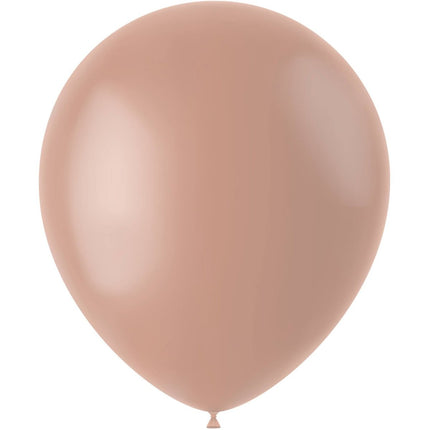 Ballonnen Vintage Rose 33cm - 10 stuks van Folat koop je bij Partywinkel