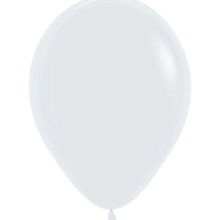 Ballonnen White 25cm 100st van Sempertex koop je bij Partywinkel