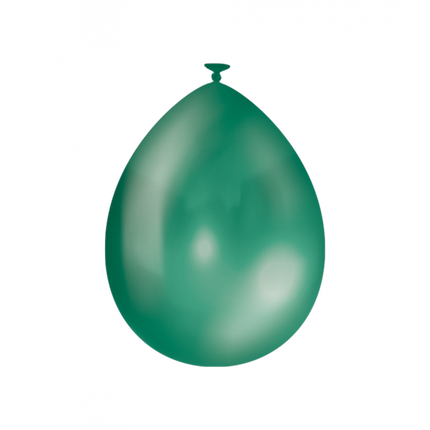 Palloncini verdi metallizzati 30cm 50pz