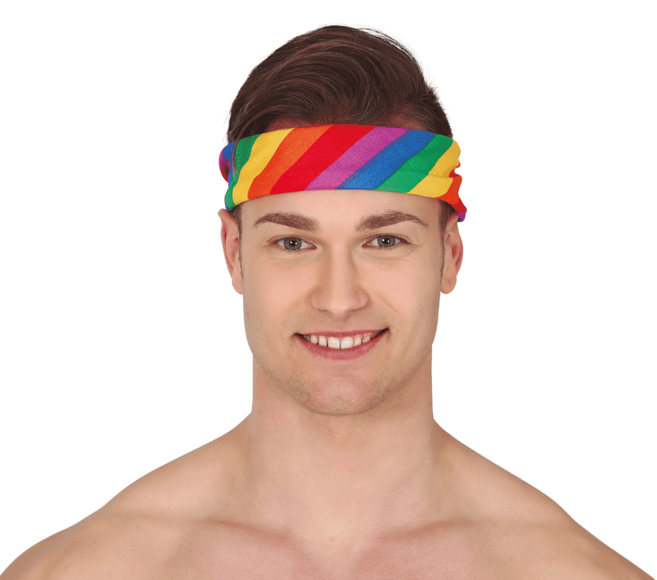 Bandana Regenboog van Fiestas Guirca koop je bij Partywinkel
