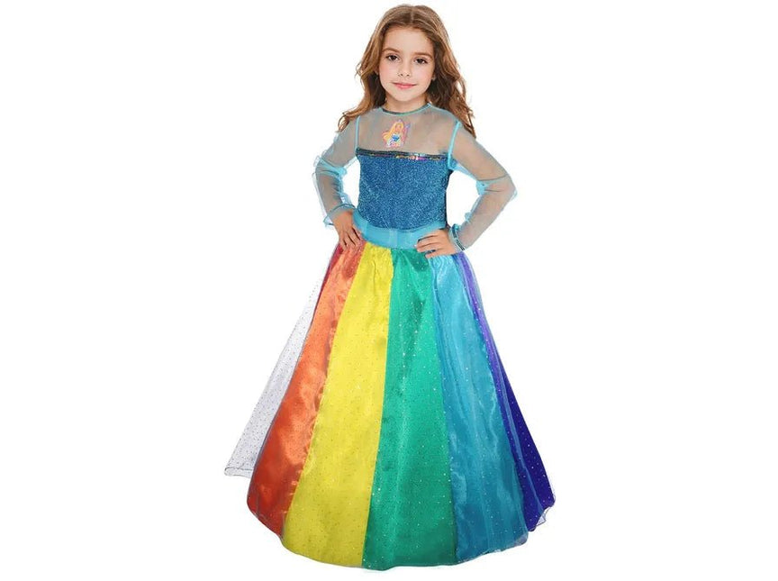 Barbie Arcobaleno jurk meisjes van Ciao International koop je bij Partywinkel