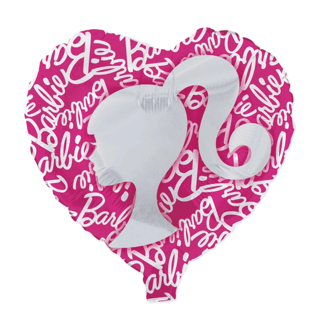 Barbie Helium Ballon Hart 45cm Leeg van VDV Benefit koop je bij Partywinkel