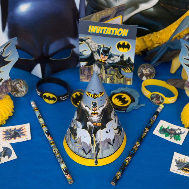 Batman Maskers 8st van Unique koop je bij Partywinkel