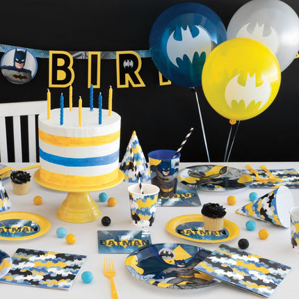 Batman Servetten 25cm 16st van Unique koop je bij Partywinkel
