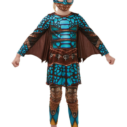 Costume Battlesuit Astrid Deluxe Bambino