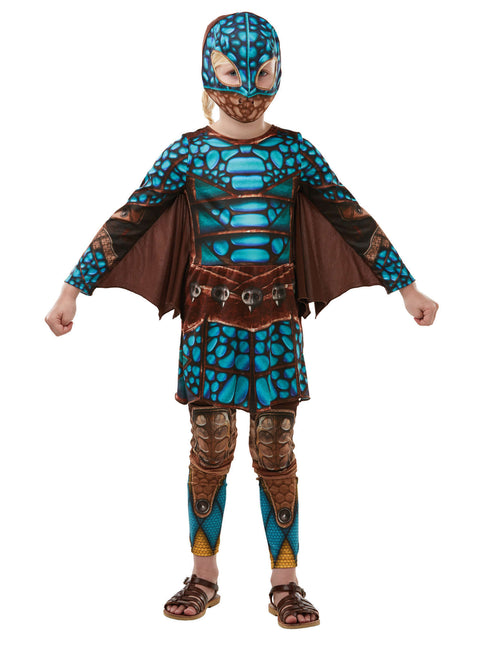 Costume Battlesuit Astrid Deluxe Bambino