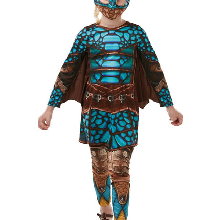 Costume Battlesuit Astrid Deluxe Bambino