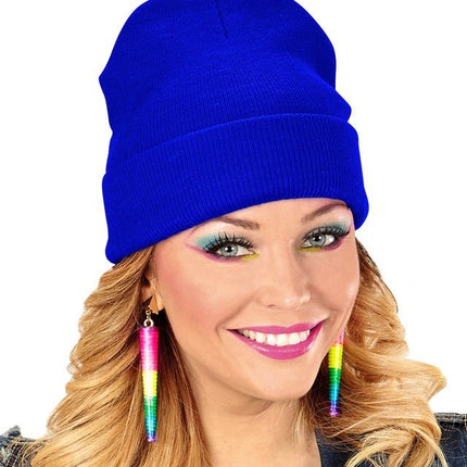 Beanie Blauw van Widmann koop je bij Partywinkel