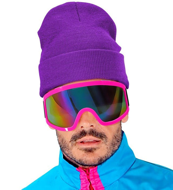 Beanie Paars van Widmann koop je bij Partywinkel