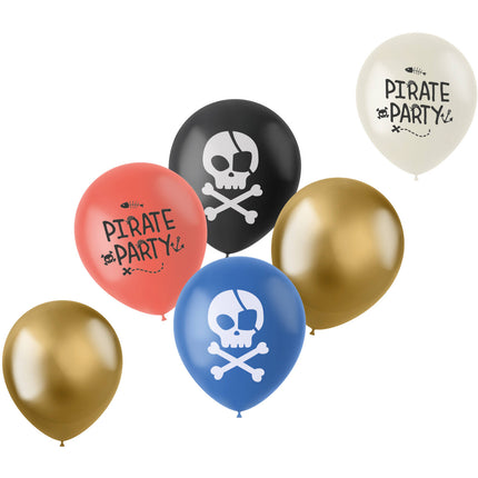 Palloncini Pirata Colorati 33cm 6pz