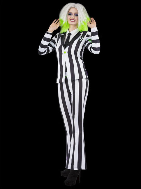 Beetlejuice Kostuum Dames van Smiffys koop je bij Partywinkel