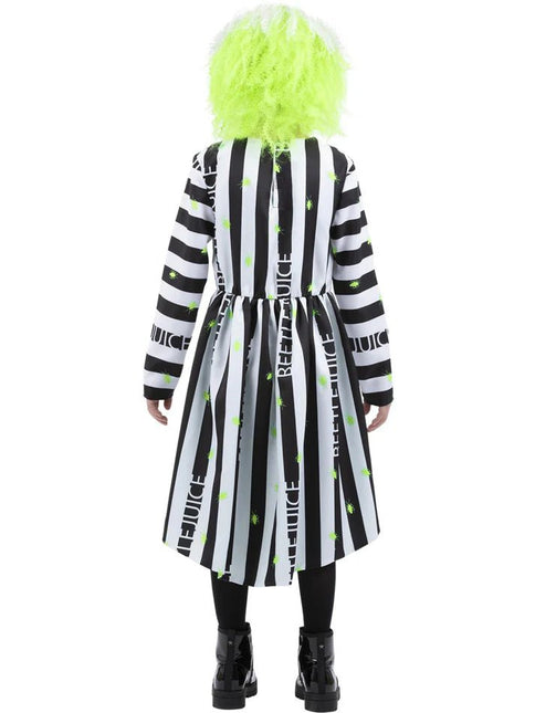 Beetlejuice Kostuumjurk met Dipped Hem Rok van Smiffys koop je bij Partywinkel