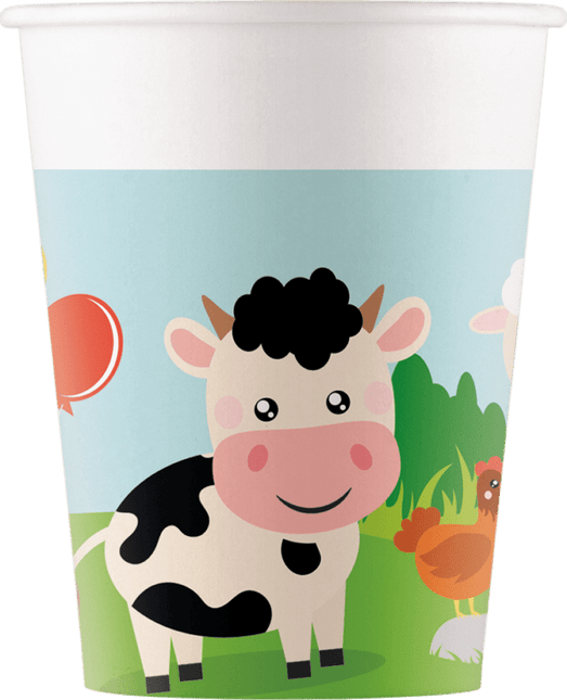 Bekers Boerderij 8st van Procos koop je bij Partywinkel