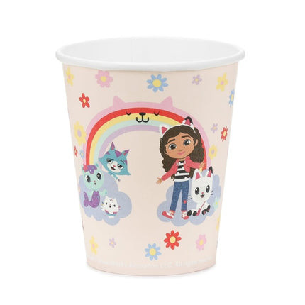 Bekers Gabby's Dollhouse, 250 ml van Partydeco koop je bij Partywinkel