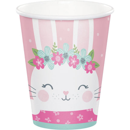 Bekers Konijn 256ml 8st van Creative Converting koop je bij Partywinkel