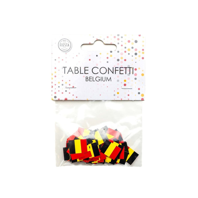 Belgie Tafelconfetti Papier 150st van WeFiesta koop je bij Partywinkel