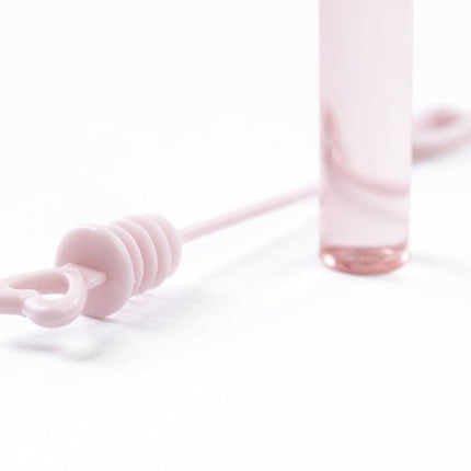 Bellenblaas Hart Roze 48st van Partydeco koop je bij Partywinkel