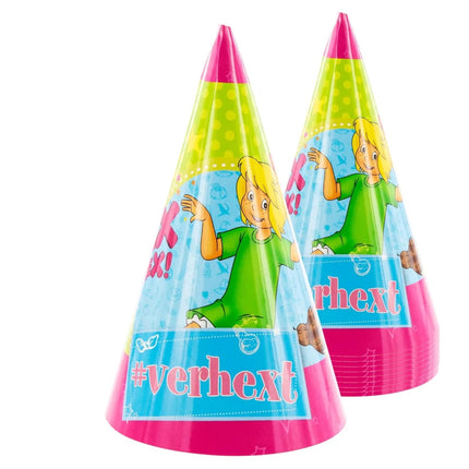 Bibi Blocksberg Feesthoedjes 10st van VDV Benefit koop je bij Partywinkel