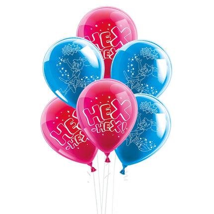 Palloncini Bibi Blocksberg 25 cm, 10 pezzi