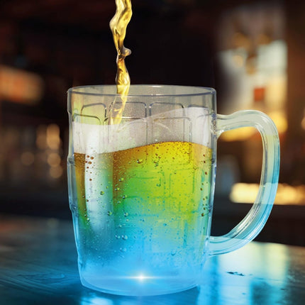 Bier Beker Met Licht 500ml - Partywinkel - 8434077311820