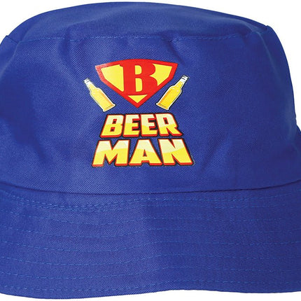 Bier Hoed Blauw van Fiestas Guirca koop je bij Partywinkel