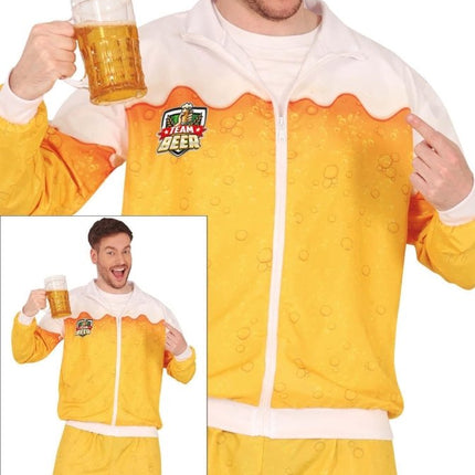 Bier Trainingspak Fout Heren - Partywinkel - 8434077860359