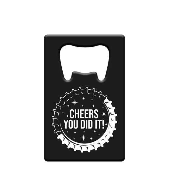 Bieropener Cheers You Did It van Paper Dreams koop je bij Partywinkel