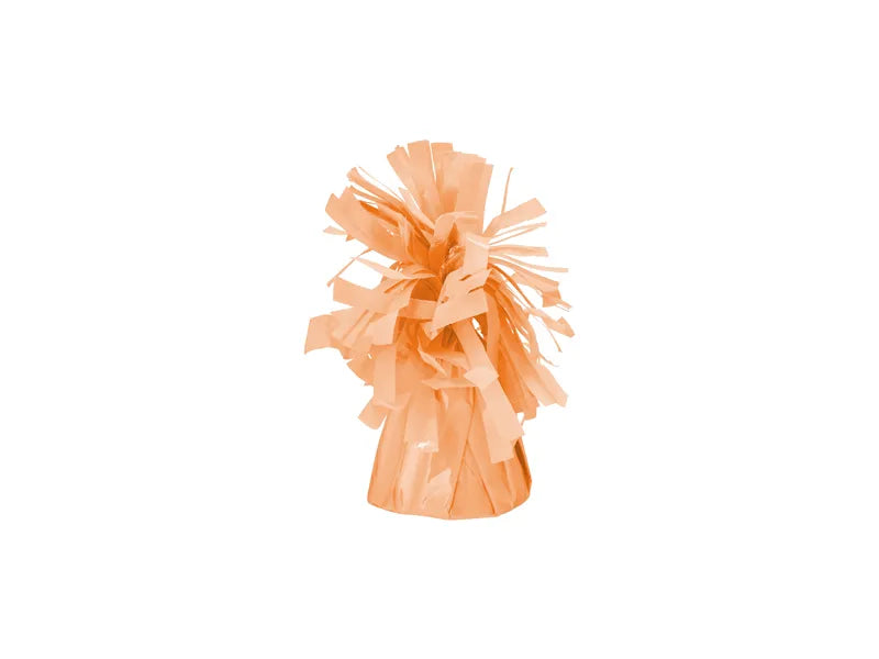 Palloncino arancione peso pastello 7cm 4pz