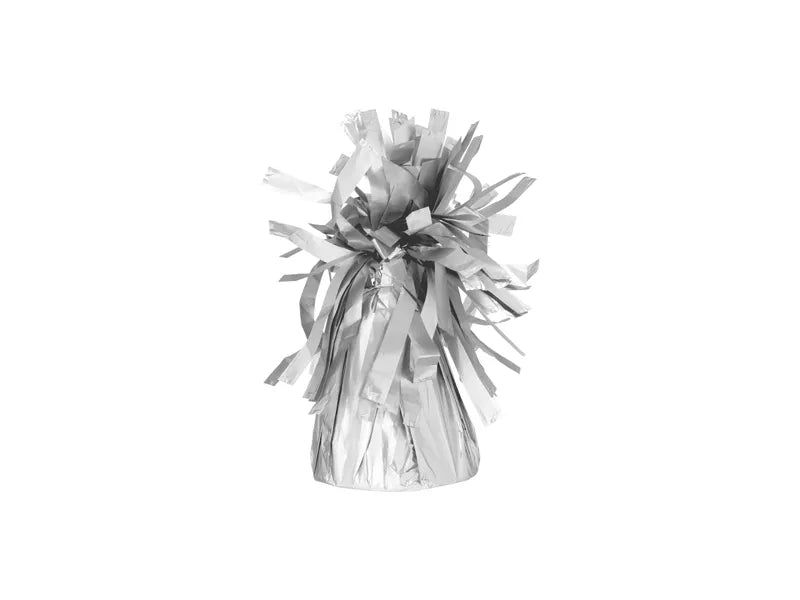 Peso palloncino argento 7cm 4pz
