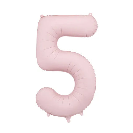 Palloncino a 5 anni Rosa Chiaro Vuoto 86cm