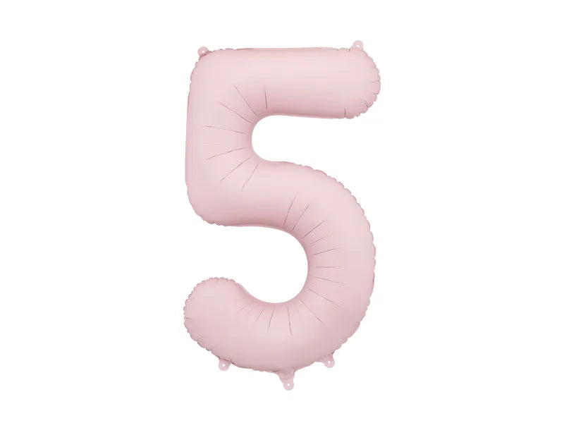 Palloncino a 5 anni Rosa Chiaro Vuoto 86cm