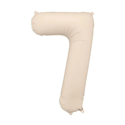 Palloncino 7 anni Beige Opaco Vuoto 86cm