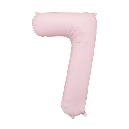 Palloncino a 7 anni Rosa Chiaro Vuoto 86cm
