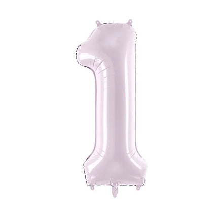 Palloncino 1 Anno Figura Viola Vuoto 72cm