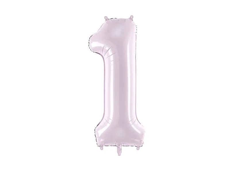 Palloncino 1 Anno Figura Viola Vuoto 72cm