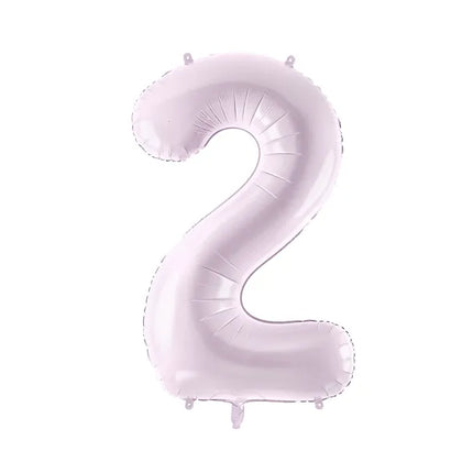 Palloncino figura 2 anni viola vuoto 72 cm