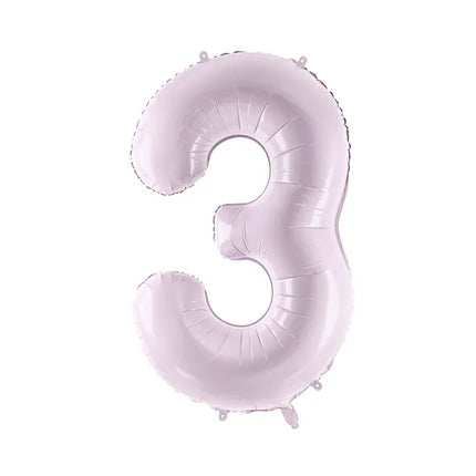 Palloncino a 3 anni con figura viola vuoto 72 cm