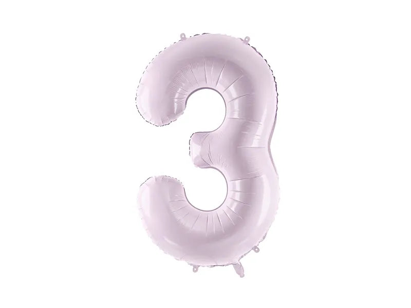 Palloncino a 3 anni con figura viola vuoto 72 cm