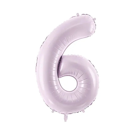 Palloncino figura 6 anni viola vuoto 72 cm