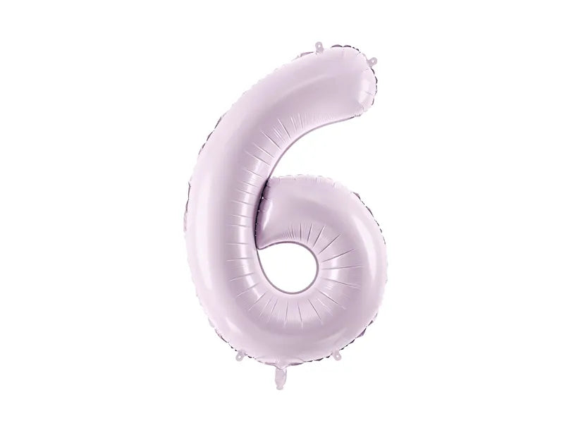 Palloncino figura 6 anni viola vuoto 72 cm