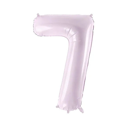 Palloncino figura 7 anni viola vuoto 72 cm